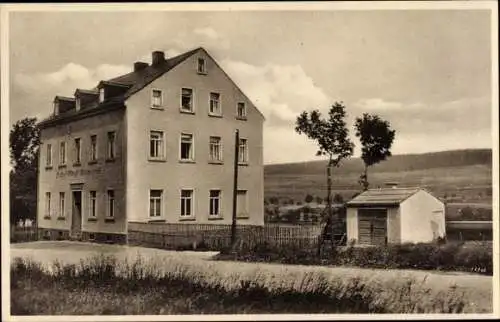 Ak Crottendorf Erzgebirge, Hotel Fürst Bismarck, Inh. Paul Groß