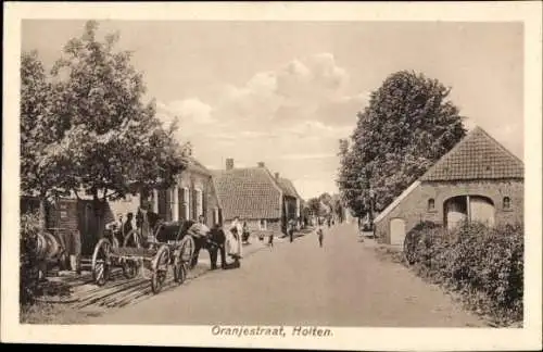 Ak Holten Overijssel Niederlande, Oranjestraat