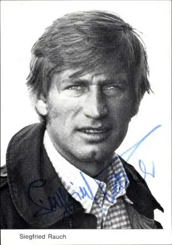 Ak Schauspieler Siegfried Rauch, Portrait, Autogramm