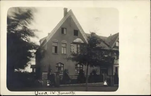 Foto Ak Unna in Westfalen, Husemannstraße 24, Bismarckstraße, Haus