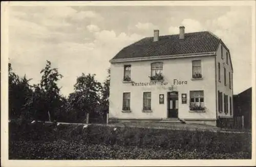 Ak Lünern Unna im Ruhrgebiet, Restaurant Zur Flora