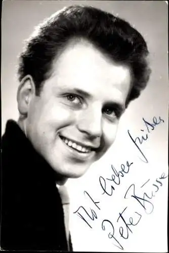 Foto Ak Schauspieler Peter Busse, Portrait, Autogramm