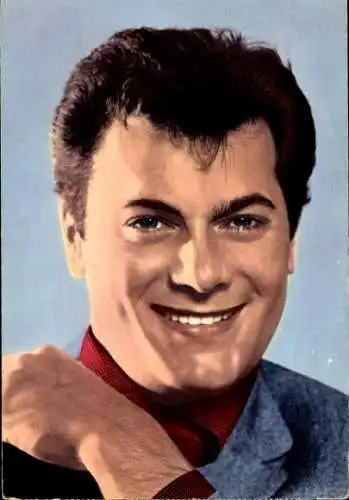 Ak Schauspieler Tony Curtis, Manche mögen's heiß, Portrait