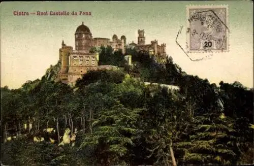 Ak Sintra Cintra Portugal, Real Castello da Pena