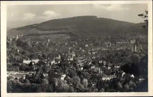 Ak Baden Baden am Schwarzwald, Blick vom Leisberg