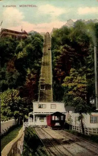 Ak Montreal Quebec Kanada, Aufzug