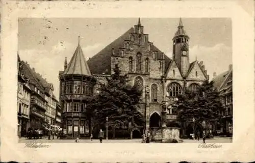 Ak Hildesheim in Niedersachsen, Rathaus