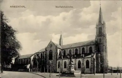 Ak Marienthal Haguenau Hagenau Elsass Bas Rhin, Wallfahrtskirche Marienthal