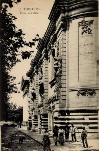 Ak Toulouse Haute Garonne, Ecole des Arts