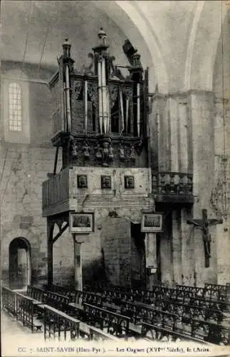 Ak Saint Savin Hautes-Pyrénées, Les Orgues