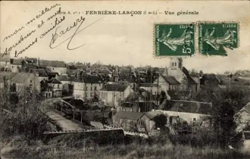 Ak Ferriere-Larcon Indre-et-Loire, Gesamtansicht