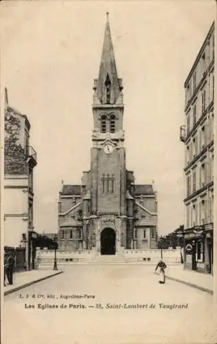 Ak Paris XV., Église Saint Lambert de Vaugirard