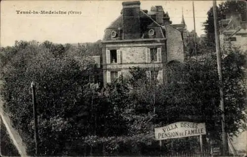 Ak Tessé la Madeleine Bagnoles de Orne, Villa Desire