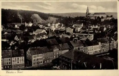 Ak Weida in Thüringen, Totalansicht