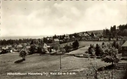 Ak Masserberg in Thüringen, Teilansicht