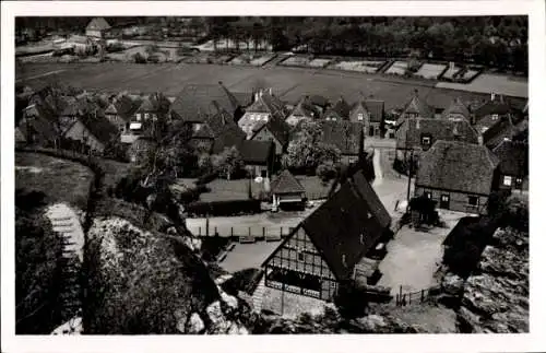 Ak Bad Segeberg in Holstein, Teilansicht, Blick vom Kalkberg