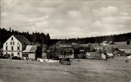 Ak Steinbach Johanngeorgenstadt im Erzgebirge, Teilansicht