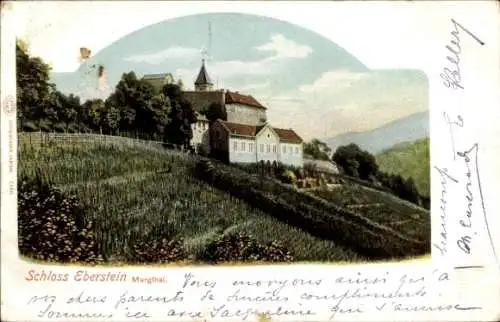 Ak Gernsbach im Schwarzwald, Schloss Eberstein