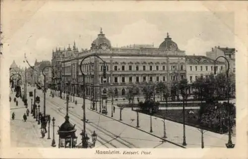 Ak Mannheim in Baden, Kaiserliche Post