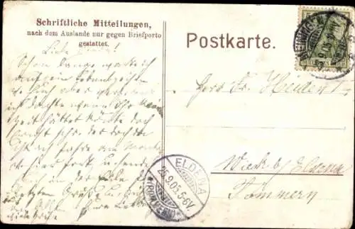 Ak Meiningen in Thüringen, Panorama