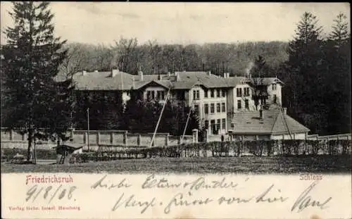 Ak Friedrichsruh Aumühle im Herzogtum Lauenburg, Schloss