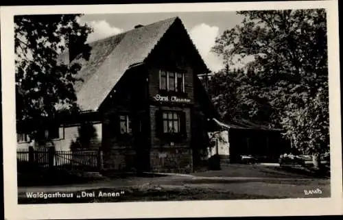 Ak Drei Annen Hohne Wernigerode im Harz, Waldgasthaus