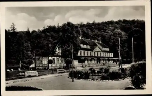 Ak Alexisbad Harzgerode am Harz, Badehaus