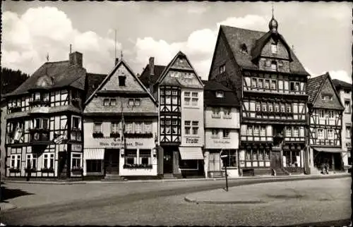Ak Adenau in der Eifel, Geschäft Fritz Habig, Frisör, Konditorei, Markt