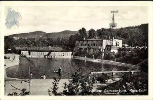 Ak Gernrode Quedlinburg im Harz, Otto-Bad