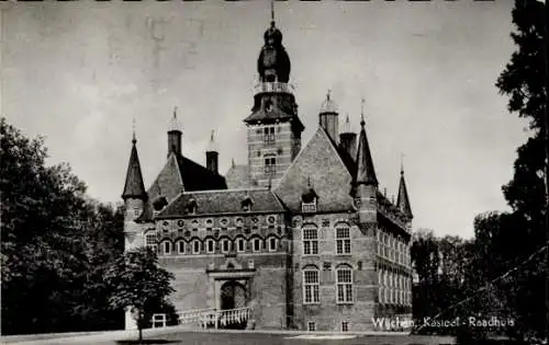 Ak Wijchen Gelderland, Kasteel, Rathaus