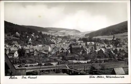 Ak Helsa in Hessen, Totalansicht