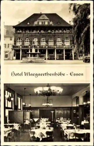 Ak Margarethenhöhe Essen Ruhrgebiet, Restaurant Margarethenhöhe, Inh. Josef Kallenberg