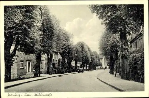 Ak Rotenburg an der Wümme, Mühlenstraße