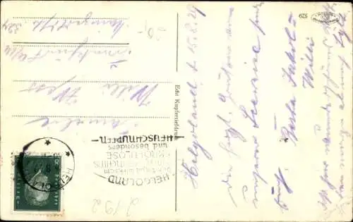 Ak Nordseeinsel Helgoland, Leuchtturm