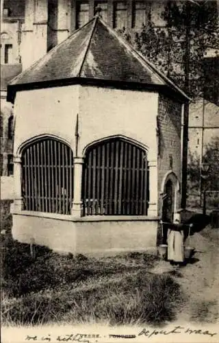 Ak Veere Zeeland Niederlande, Brunnenhaus