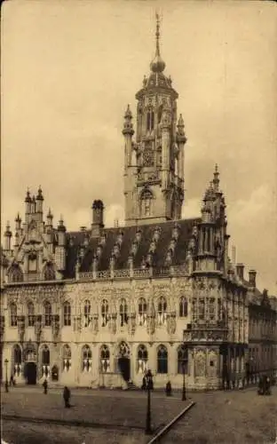 Ak Middelburg Zeeland Niederlande, Rathaus