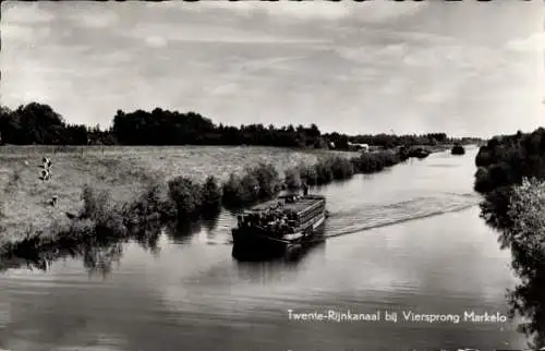 Ak Viersprong Markelo Overijssel, Twente Rheinkanal