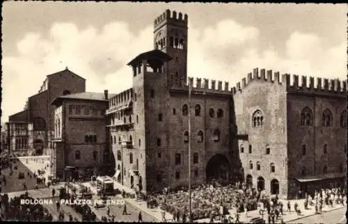 Ak Bologna Emilia Romagna, Palazzo Re Enzo
