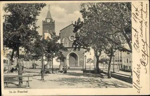 Ak Funchal Insel Madeira Portugal, Kirche