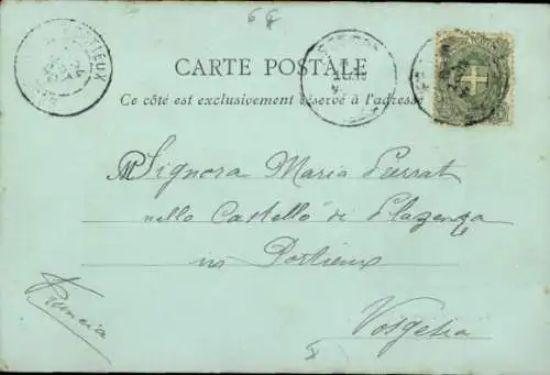 Ak Roma Rom Lazio, Statue de Jeanne d'Arc