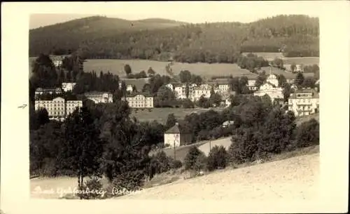 Ak Lázně Jeseník Bad Gräfenberg Frývaldov Freiwaldau Reg. Olmütz, Gesamtansicht