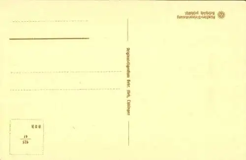 Steindruck Lied Ak O Schwarzwald O Heimat von L. Auerbach