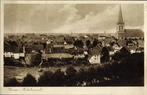 Ak Unna in Westfalen, Totalansicht