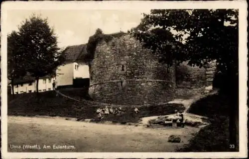 Ak Unna in Westfalen, Eulenturm