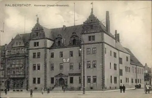 Ak Halberstadt am Harz, Kommisse, Haupt-Steueramt