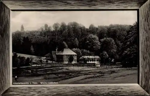 Passepartout Ak Bad Klosterlausnitz in Thüringen, Waldschlößchen