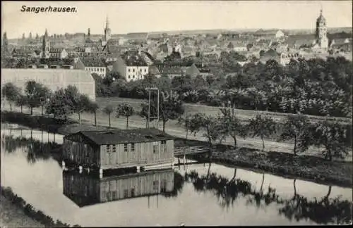 Ak Sangerhausen am Südharz, Ortsansicht