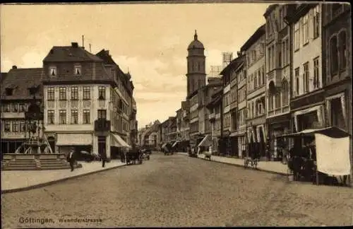 Ak Göttingen in Niedersachsen, Weenderstraße