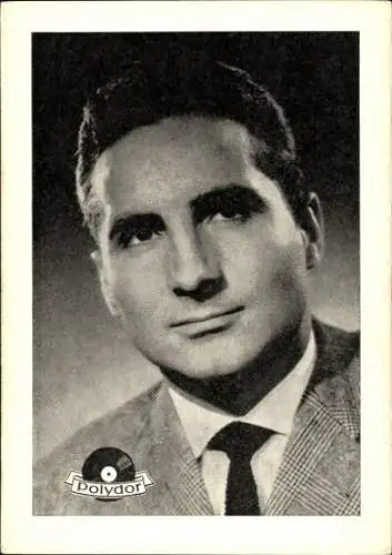 Ak Sänger Freddy Quinn, Portrait, Polydor-Schallplatten