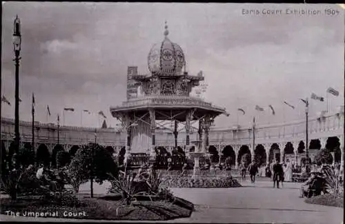 Ak London City England, Earls Court Exhibition 1904